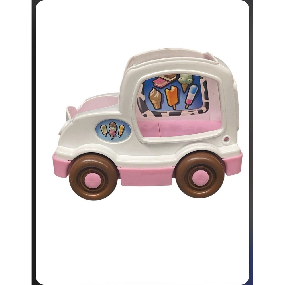 Fisher Price Little People Animalville Holy Holstein's Musical Ice Cream Truck